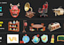 create realistic and stylized 3d assets or props for games, ads, etc